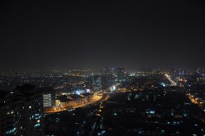 Jakarta bei Nacht